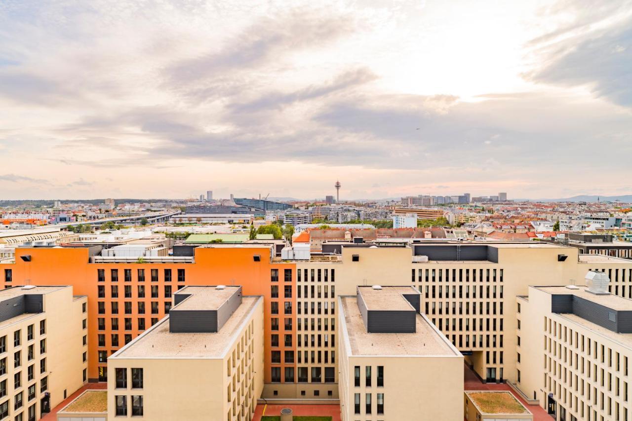 Triiiple Tower Dream Apartments With Rooftop-Summer-Pool Vienna Luaran gambar
