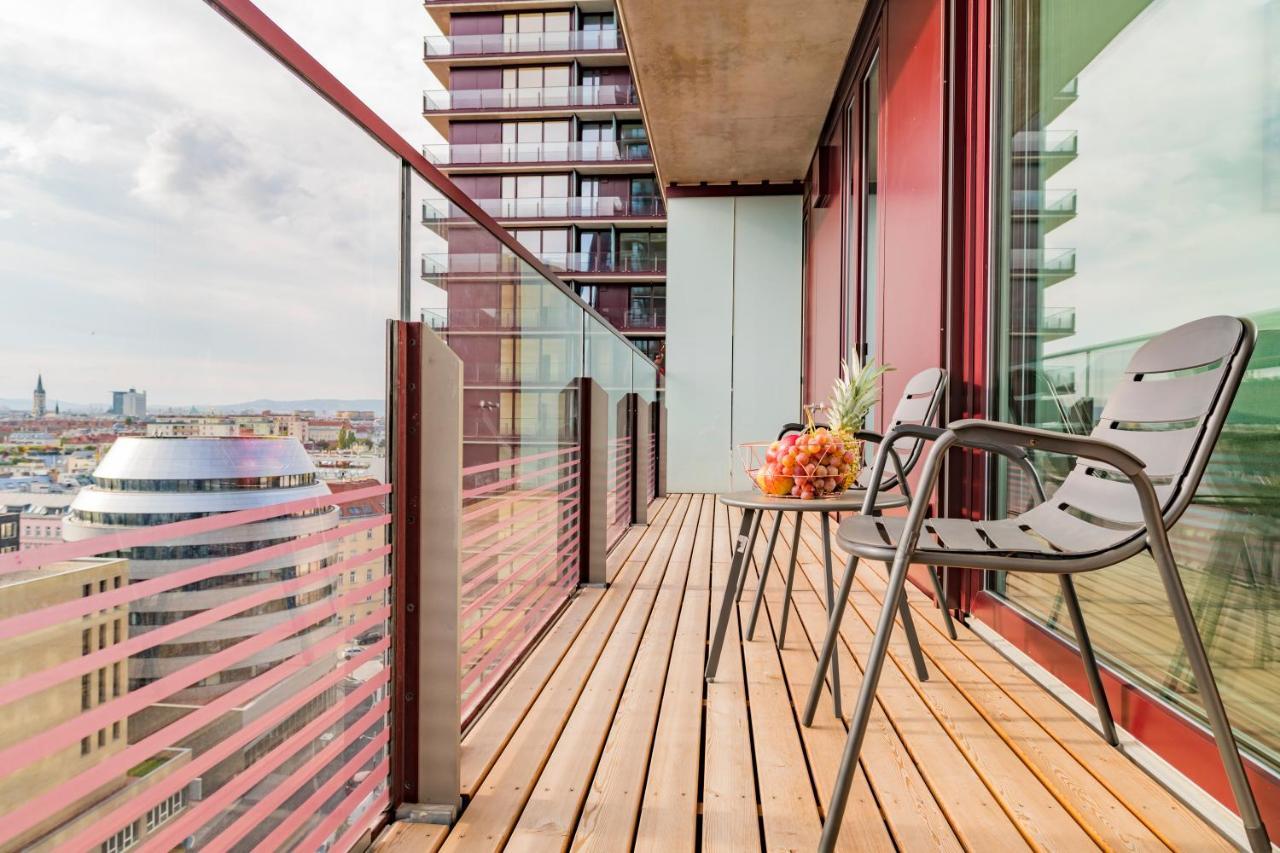 Triiiple Tower Dream Apartments With Rooftop-Summer-Pool Vienna Luaran gambar