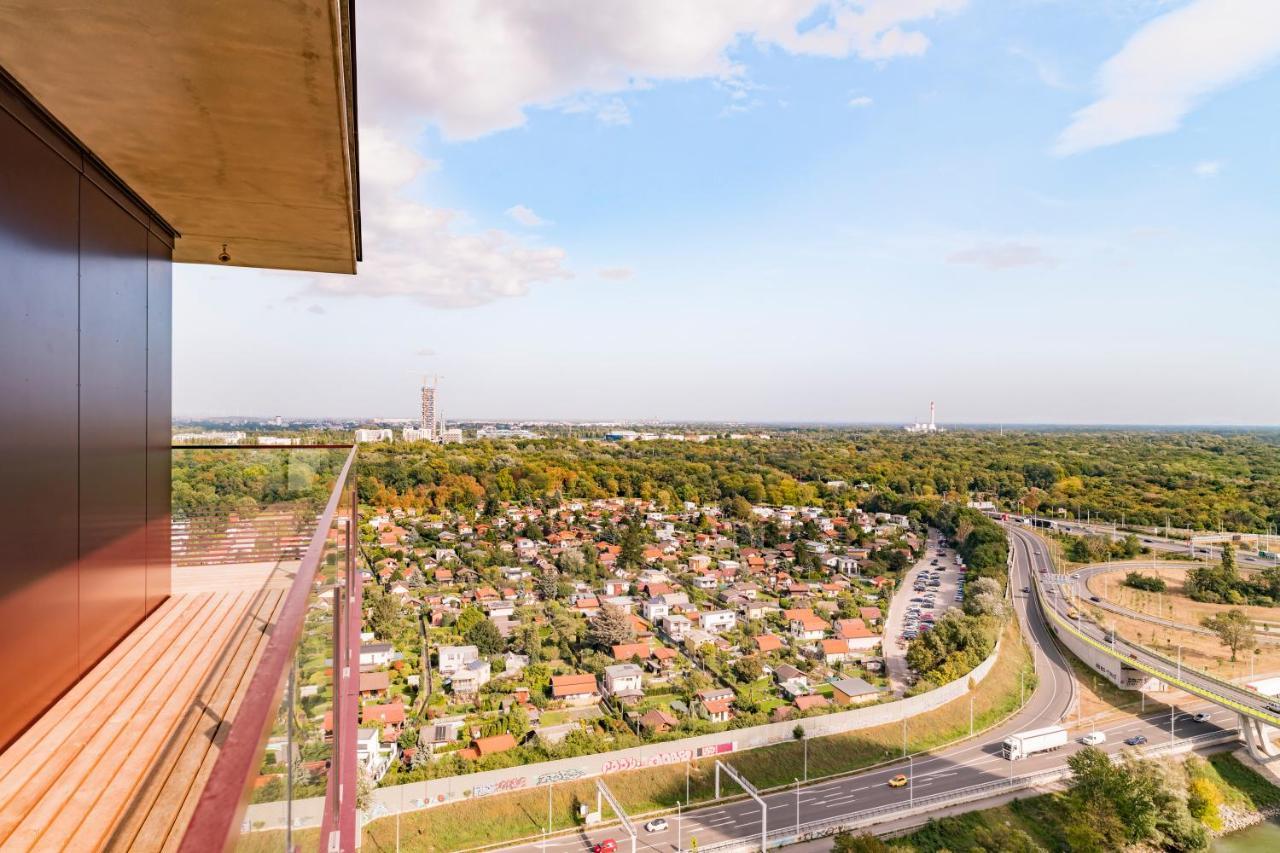Triiiple Tower Dream Apartments With Rooftop-Summer-Pool Vienna Luaran gambar