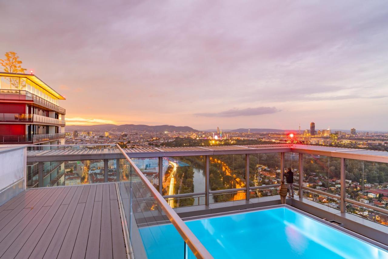 Triiiple Tower Dream Apartments With Rooftop-Summer-Pool Vienna Luaran gambar