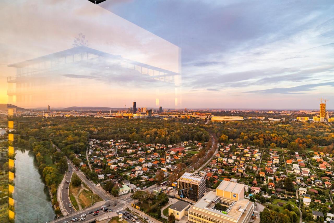 Triiiple Tower Dream Apartments With Rooftop-Summer-Pool Vienna Luaran gambar