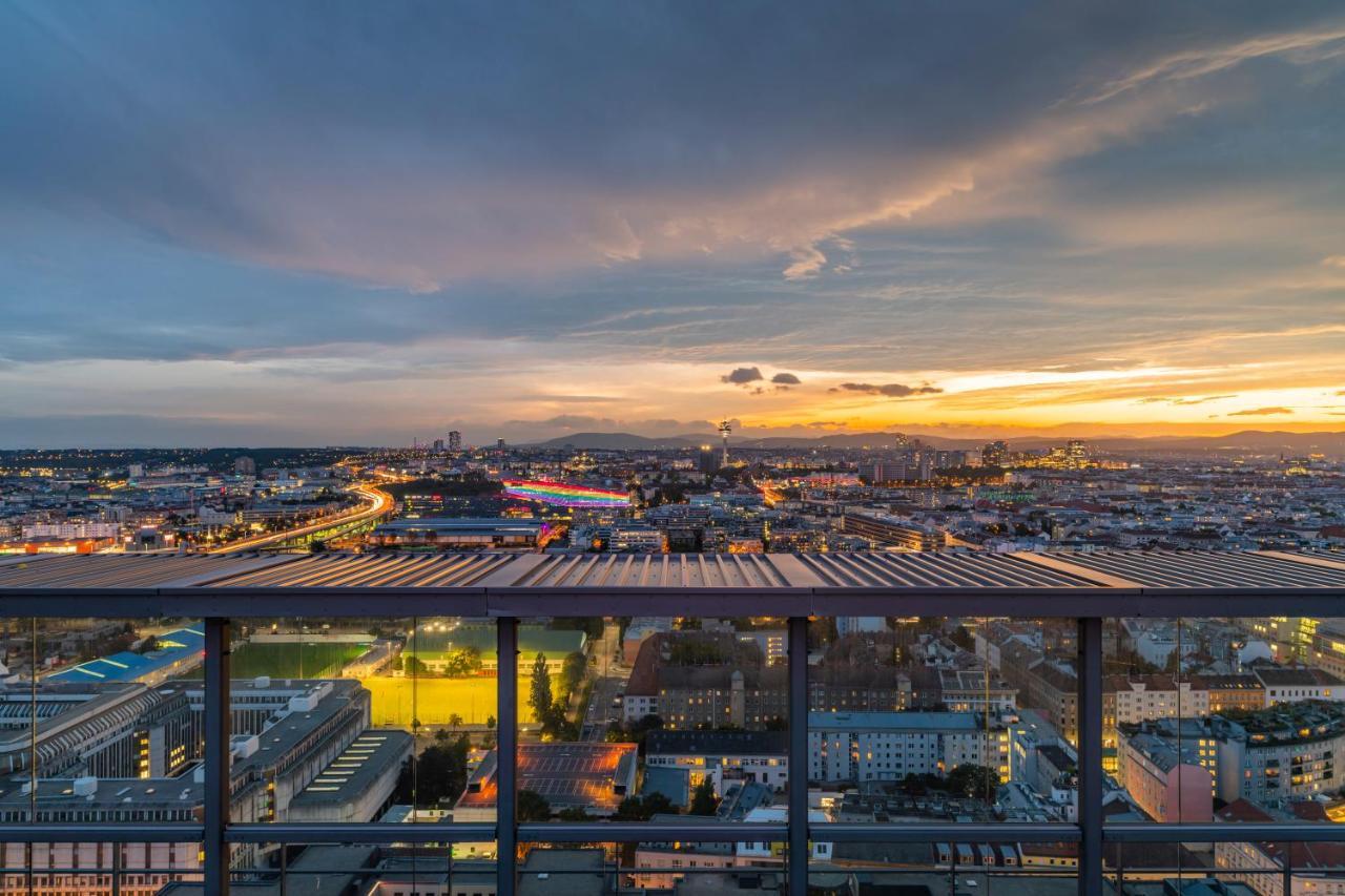 Triiiple Tower Dream Apartments With Rooftop-Summer-Pool Vienna Luaran gambar